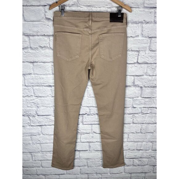 PAIGE Women's Tan Stretch Federal Straight Leg Pants US 30 - Picture 5 of 5